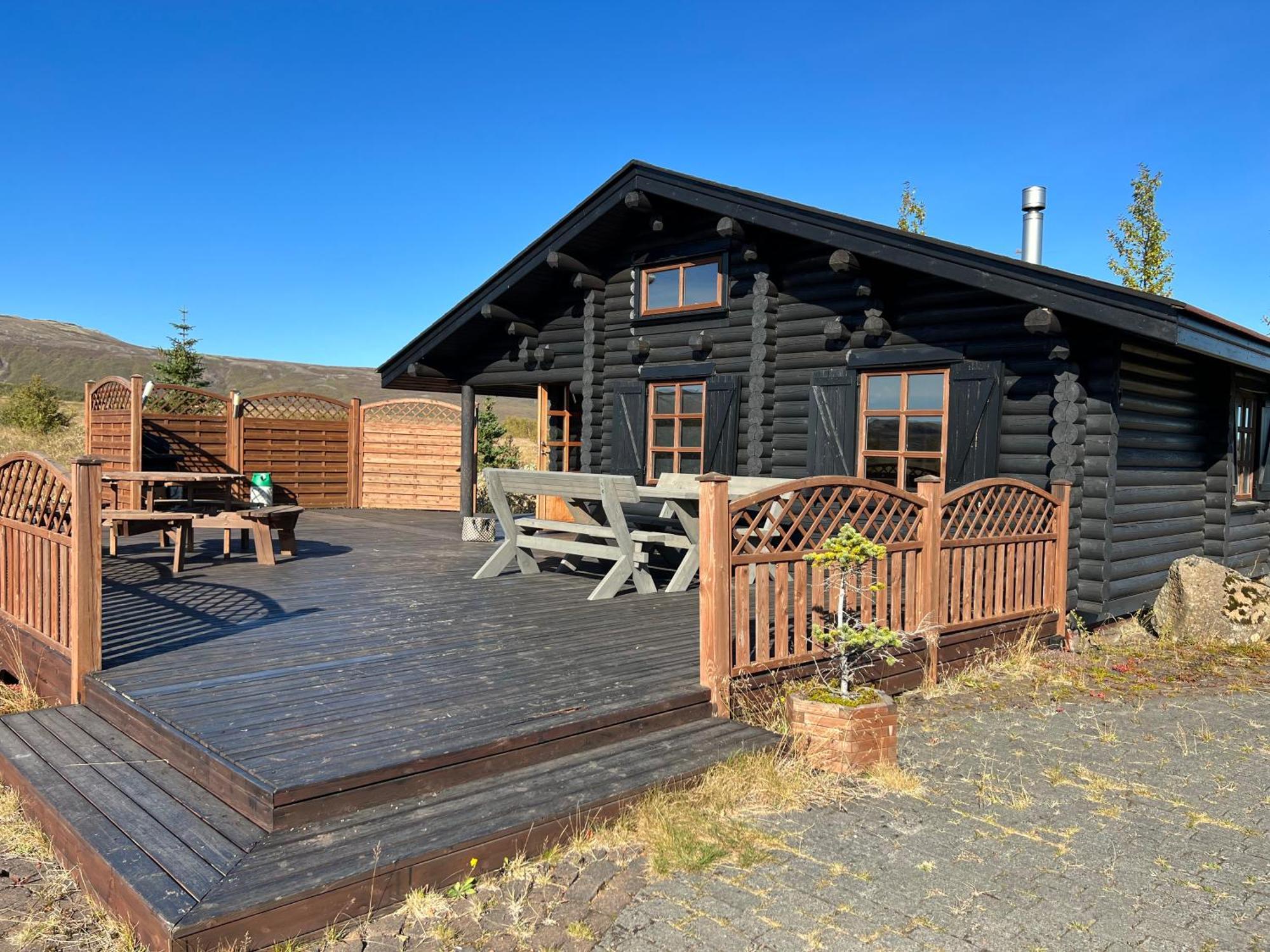 Cosy Cabin With Amazing View On The Geysir Blaskogabyggd Εξωτερικό φωτογραφία